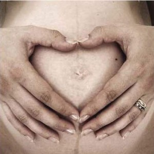 belly of healthy pregnancy