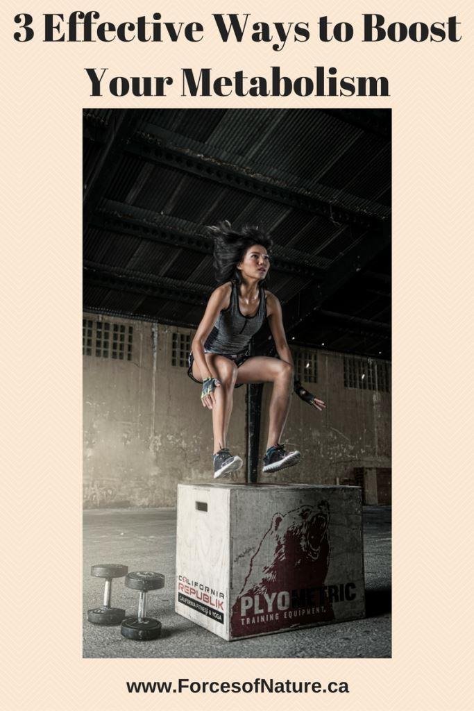 woman exercising to boost metabolism