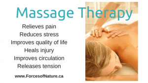 woman enjoying massage therapy