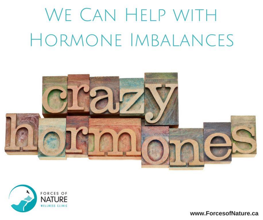 picture of the words crazy hormones