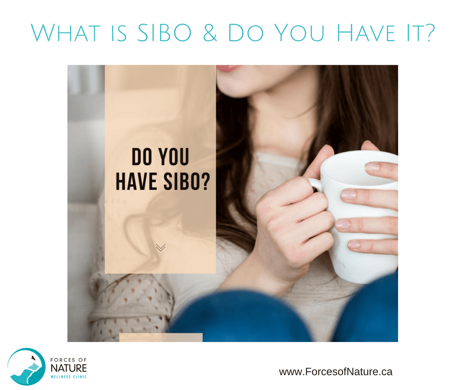 woman suffering from SIBO