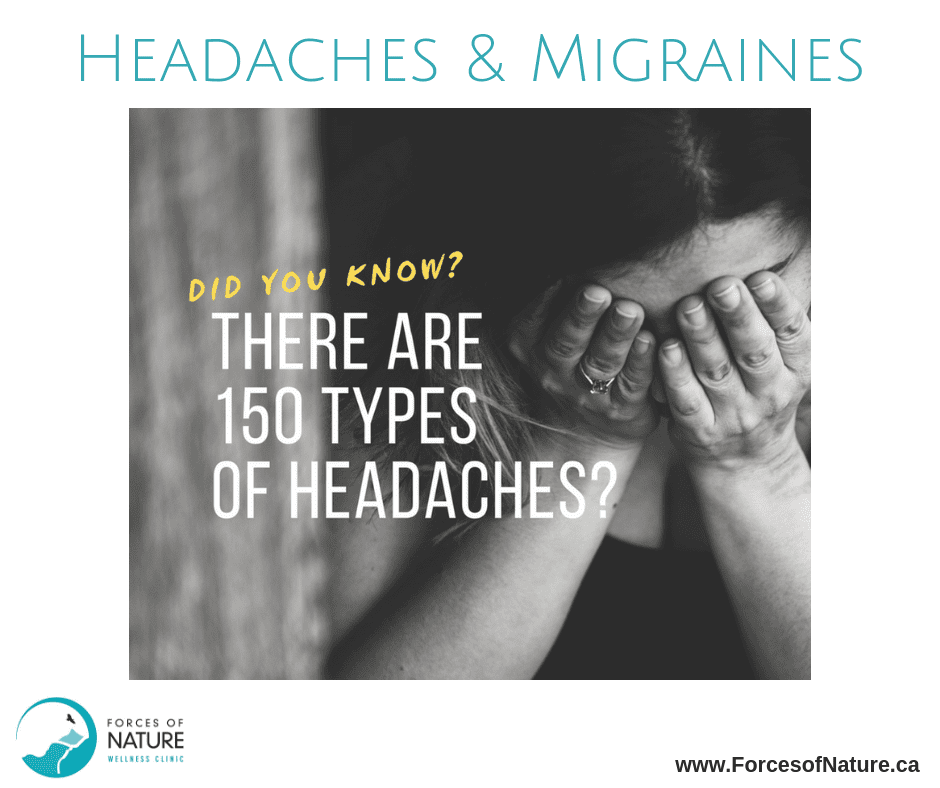 woman suffering from a headache